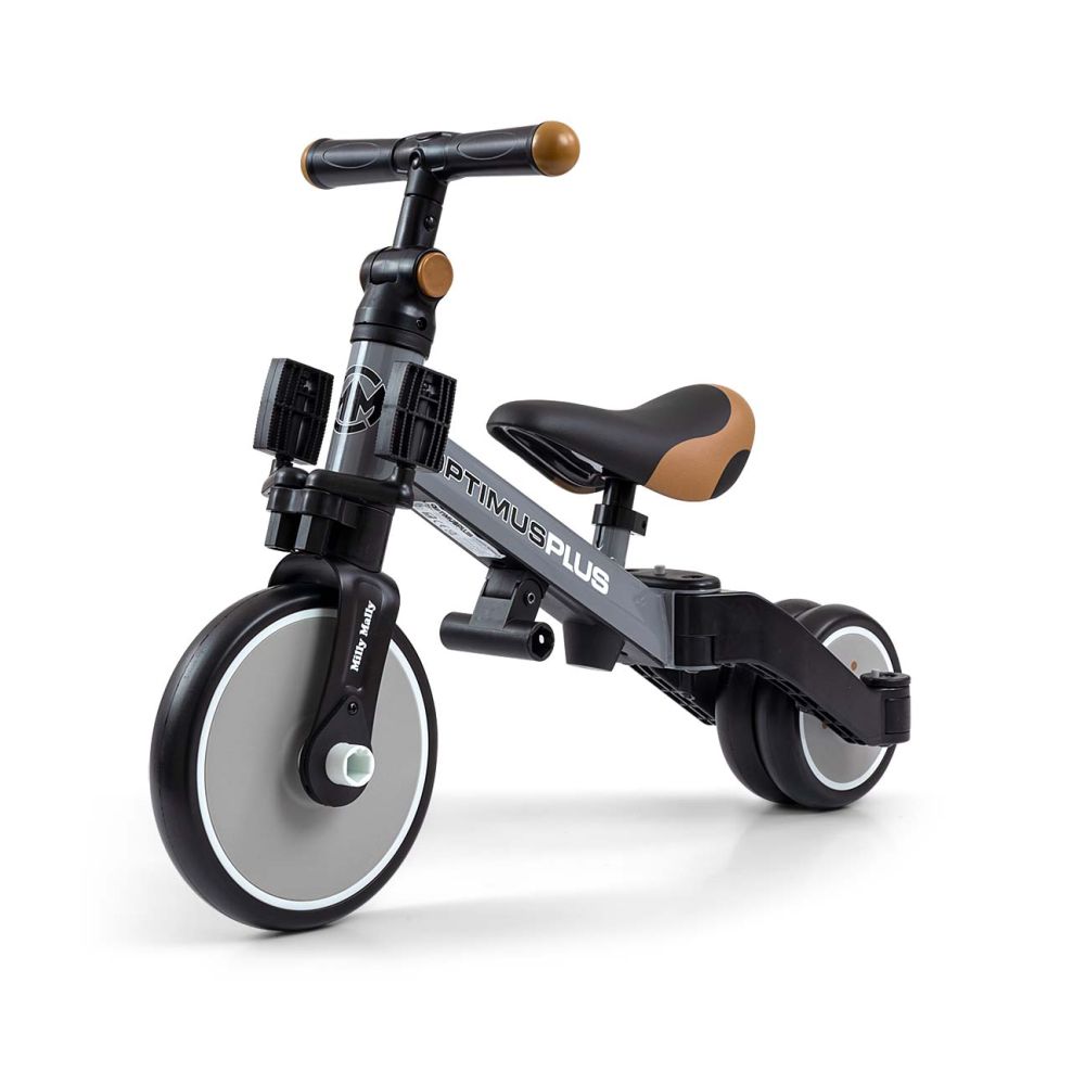 Rowerek 4w1 Optimus Plus Grey