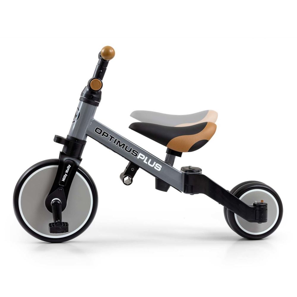Rowerek 4w1 Optimus Plus Grey