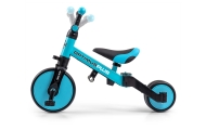 Triratis Optimus Plus 4-in-1, Blue-Judėjimui, Balansiniai dviratukai, Triratukai vaikams-e-vaikas