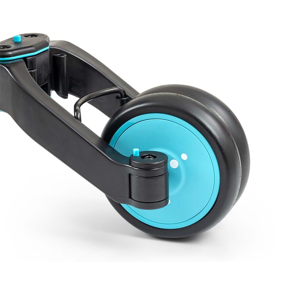 Triratis Optimus Plus 4-in-1, Blue-Judėjimui, Balansiniai dviratukai, Triratukai vaikams-e-vaikas