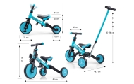 Rowerek 4w1 Optimus Plus Blue