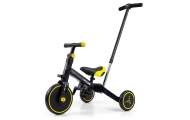Triratis Optimus Plus 4-in-1, Black-Judėjimui, Triratukai vaikams-e-vaikas