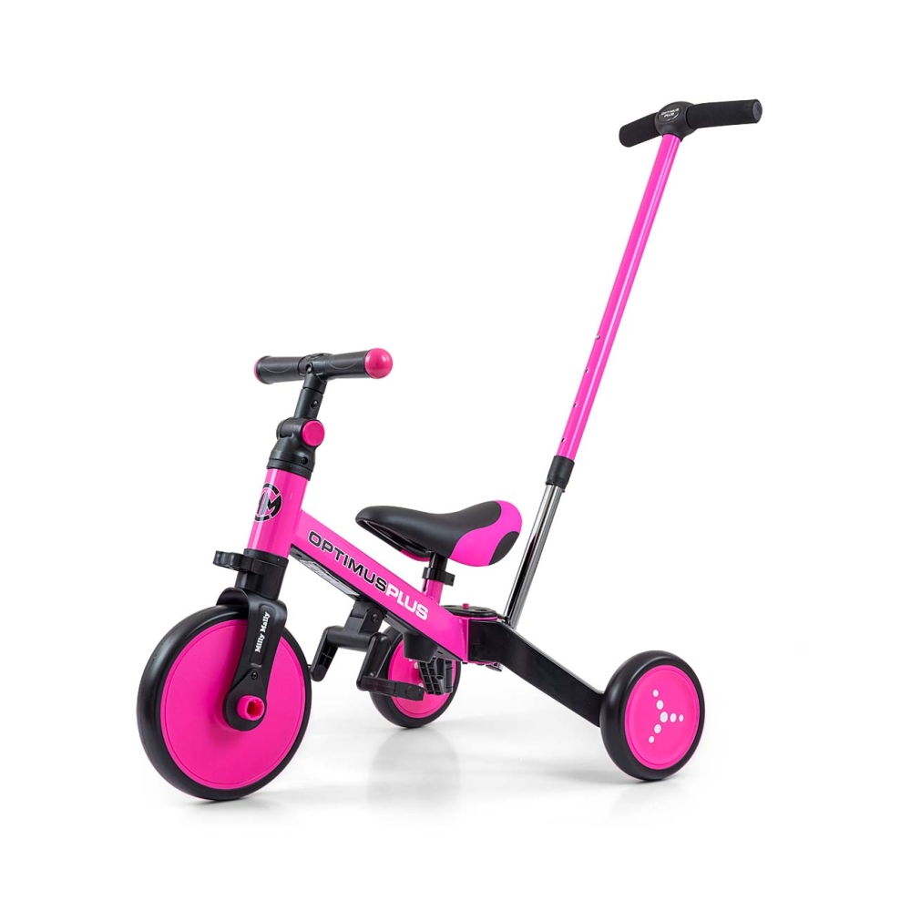 Rowerek 4w1 Optimus Plus Pink