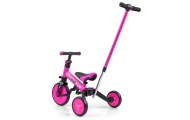 Triratis Optimus Plus 4-in-1, Pink-Judėjimui, Triratukai vaikams-e-vaikas
