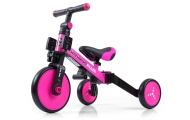 Triratis Optimus Plus 4-in-1, Pink-Judėjimui, Triratukai vaikams-e-vaikas