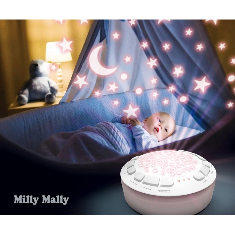 Pliušinis žaislas su projektoriumi Milly vienaragis-Miegui, Žaislai, Migdukai ir karuselės, Kūdikiams, Miego žaislai-e-vaikas