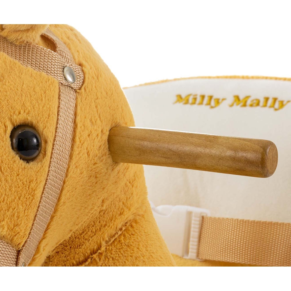 Minkštas supamasis arkliukas „Polly“ šviesiai rudas-Žaislai, Supamieji žaislai-e-vaikas