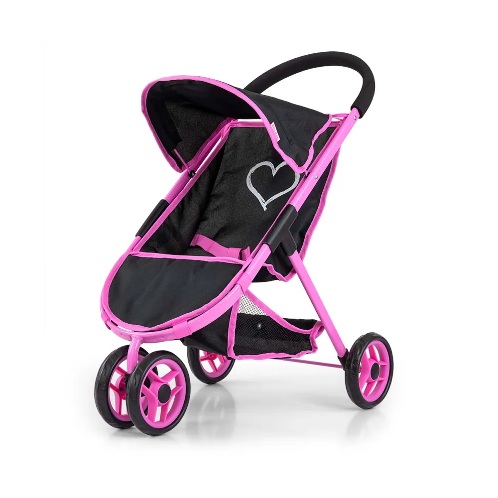 Lėlių vežimėlis Susie Prestige Black