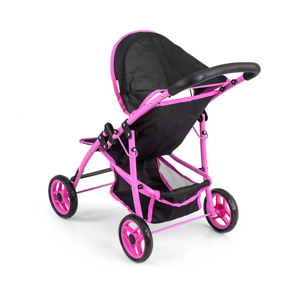 Lėlių vežimėlis Natalie Prestige Black