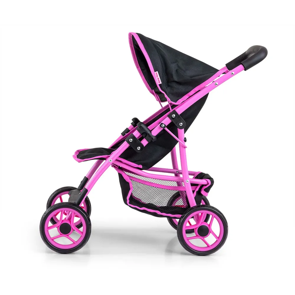 Lėlių vežimėlis Natalie Prestige Black