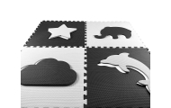 Mata piankowa puzzle Jolly 2x2 - Grey