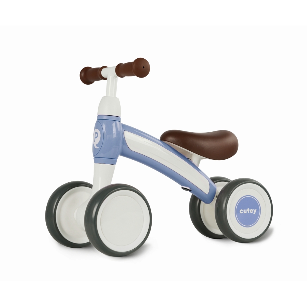 "Qplay" transporto priemonė "Cutey" Retro mėlyna-Judėjimui, Balansiniai dviratukai-e-vaikas