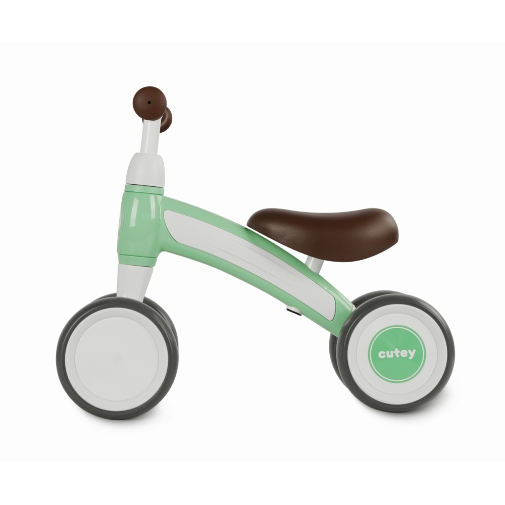 "Qplay" transporto priemonė "Cutey" Retro žalia-Judėjimui, Balansiniai dviratukai-e-vaikas