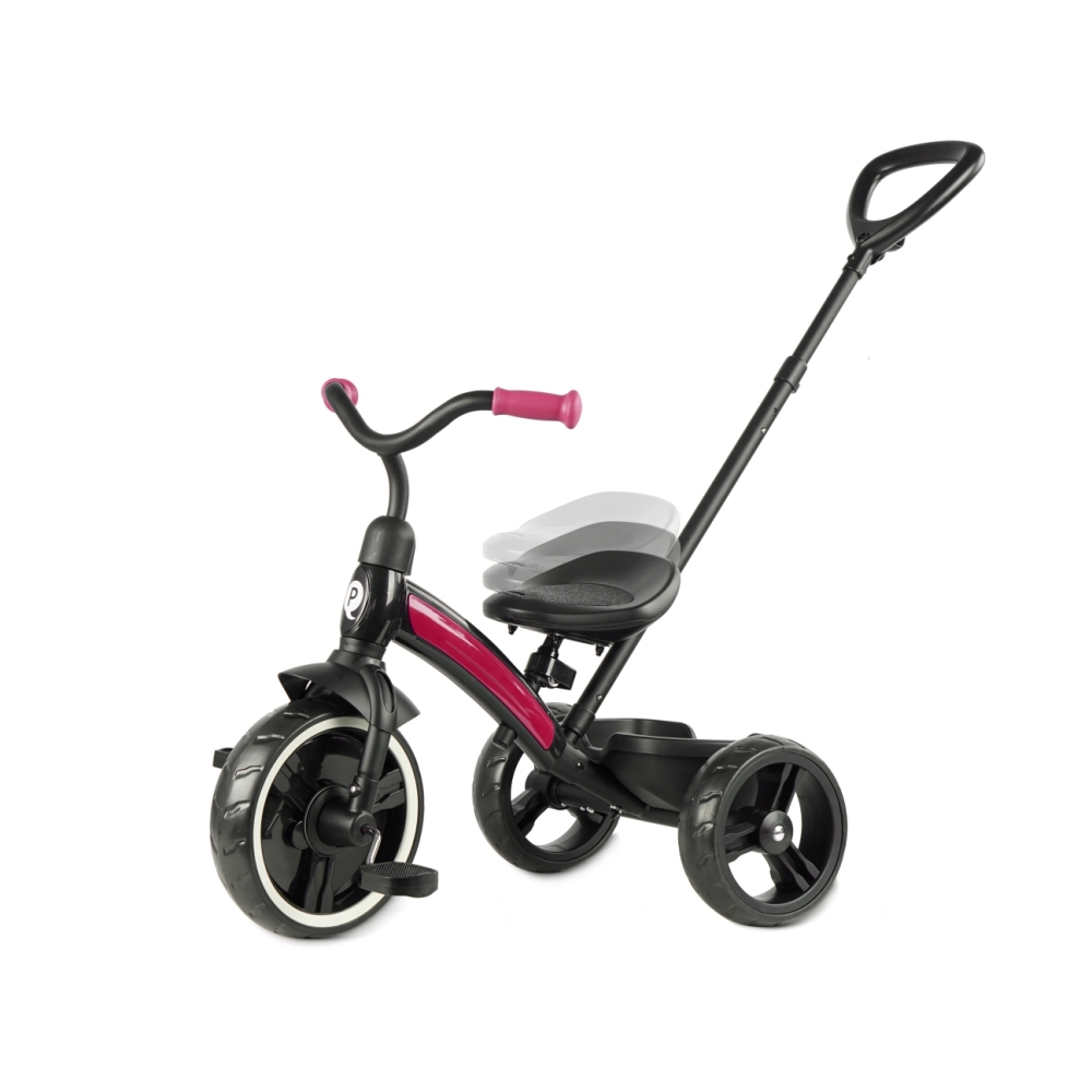 "Qplay" triratis "Elite Plus Rose-Judėjimui, Triratukai vaikams-e-vaikas