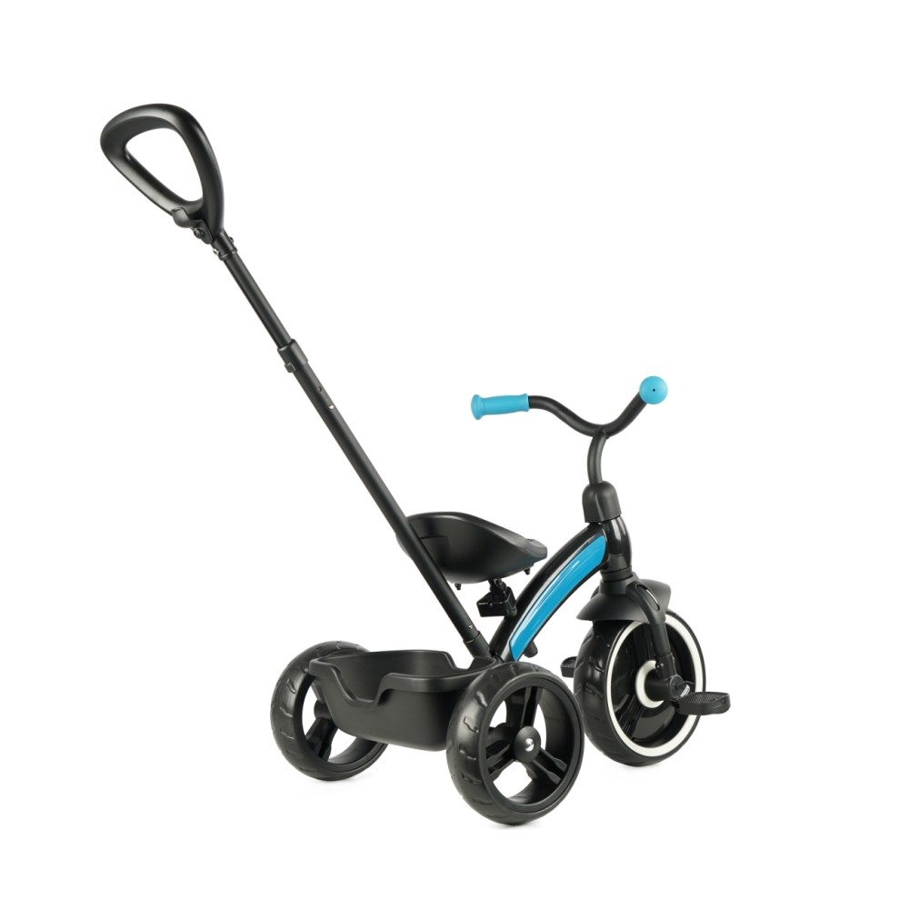 Triratis Qplay Elite Plus New, mėlynas-Judėjimui, Triratukai vaikams-e-vaikas