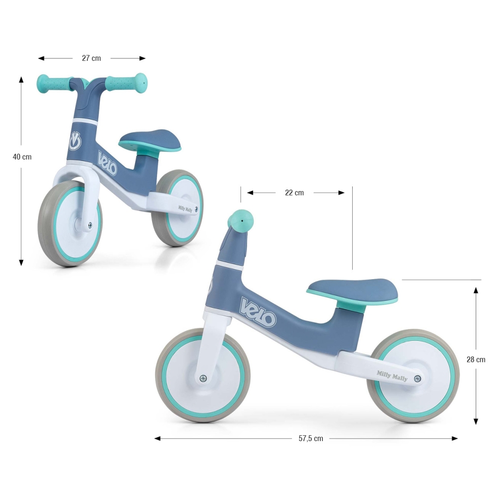 Balansinis dviratis Velo, Mint-Judėjimui, Balansiniai dviratukai-e-vaikas