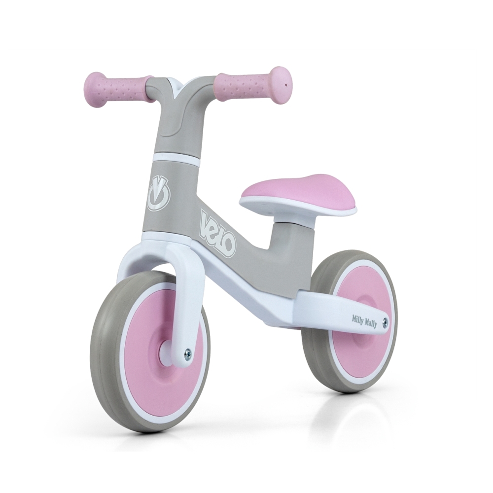 Balansinis dviratis Velo, Pink-Judėjimui, Balansiniai dviratukai-e-vaikas