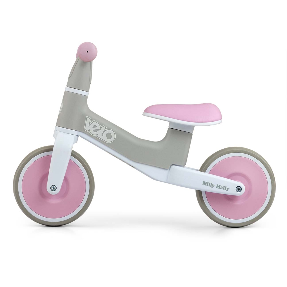 Balansinis dviratis Velo, Pink-Judėjimui, Balansiniai dviratukai-e-vaikas