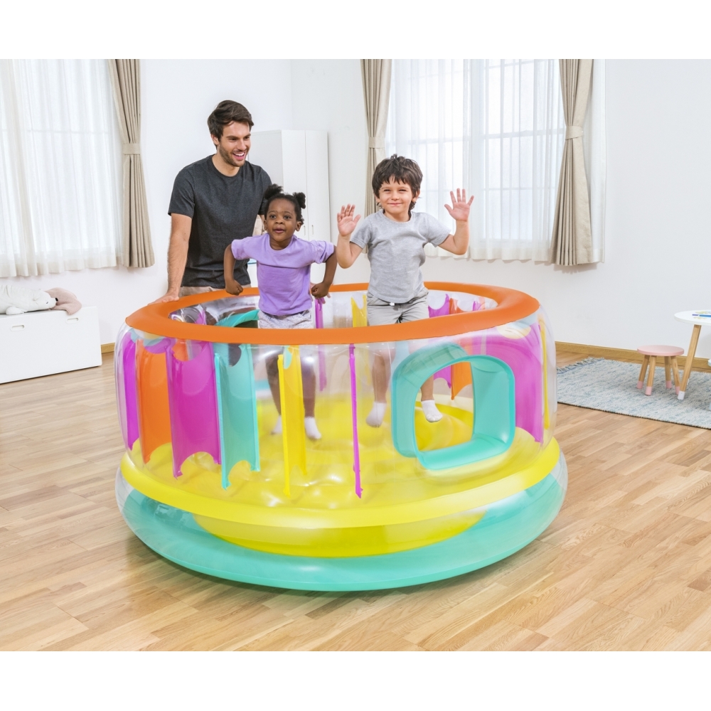 Pripučiamas batutas vaikams 180 x 86 cm Bestway 52262-Žaislai, Lauko žaislai, Batutai, Pripučiami batutai-e-vaikas