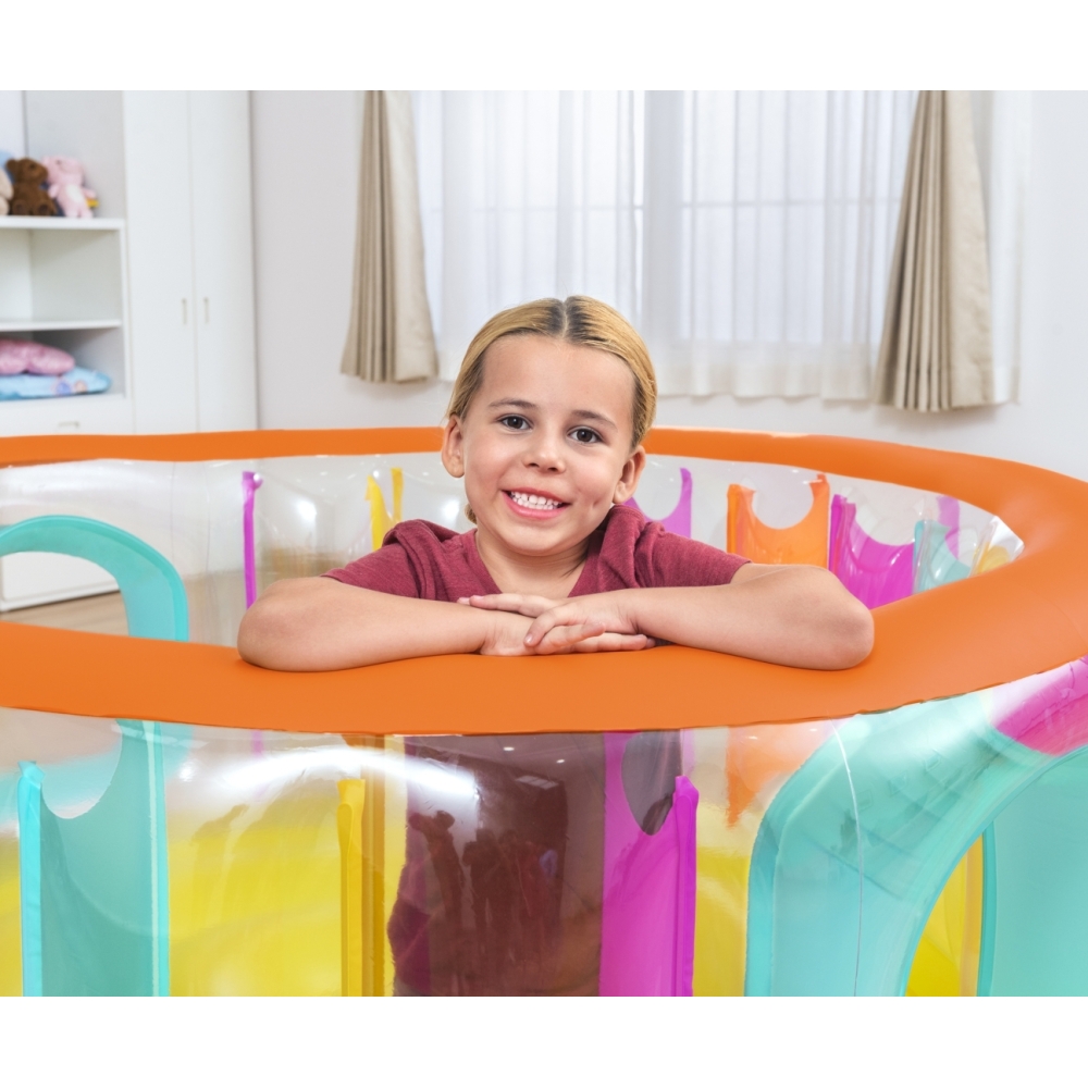 Pripučiamas batutas vaikams 180 x 86 cm Bestway 52262-Žaislai, Lauko žaislai, Batutai, Pripučiami batutai-e-vaikas