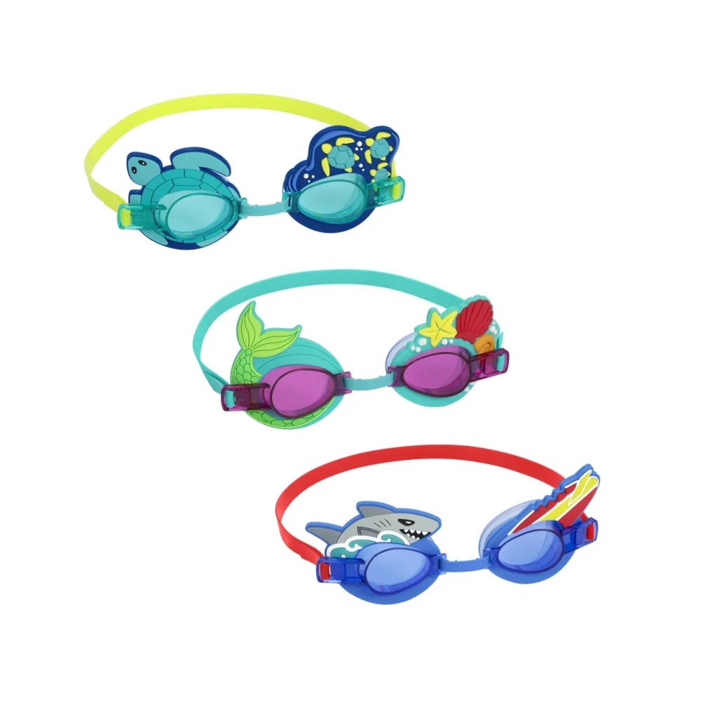 Bestway 21080 AquaPals Shark plaukimo akiniai