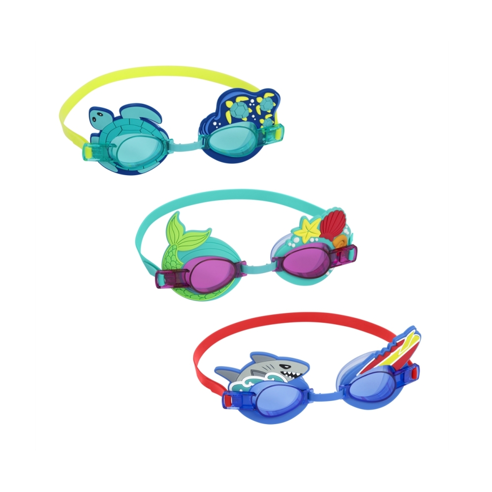 Bestway 21080 AquaPals Shark plaukimo akiniai