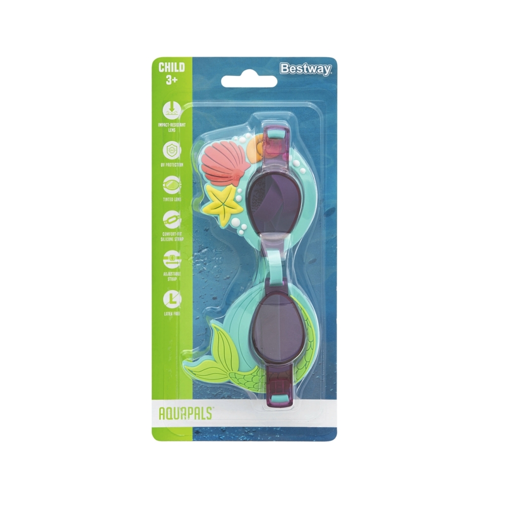 Bestway 21080 AquaPals Shark plaukimo akiniai