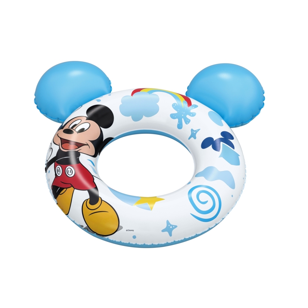 Bestway 9102K Disney Junior Mickey&Friends plaukimo ratas 74cm x 76cm