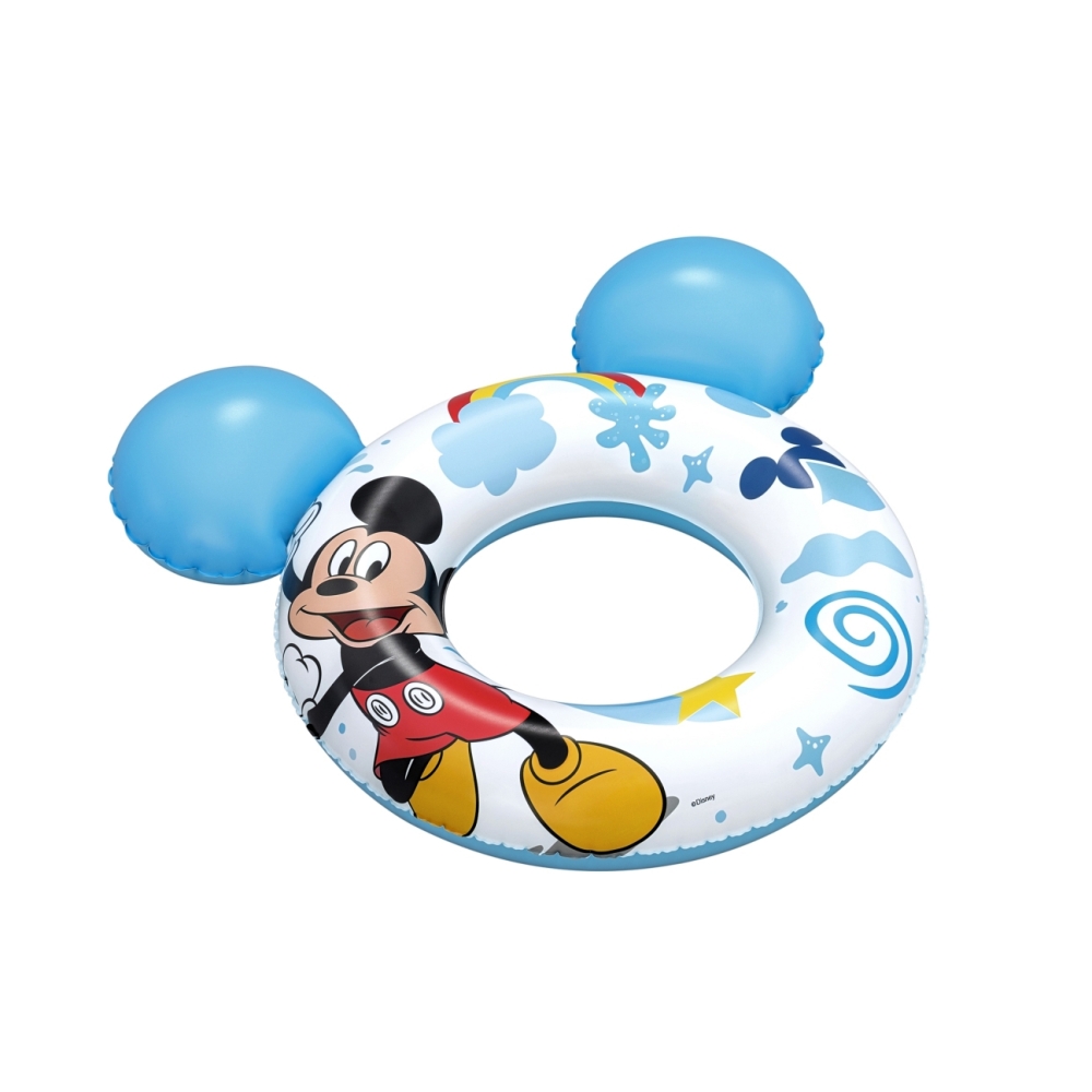 Bestway 9102K Disney Junior Mickey&Friends plaukimo ratas 74cm x 76cm