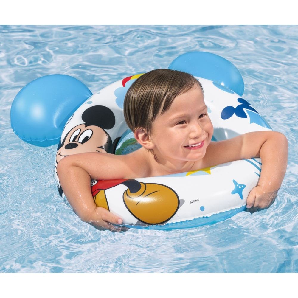 Bestway 9102K Disney Junior Mickey&Friends plaukimo ratas 74cm x 76cm