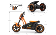 Gokart na pedały Rider Orange