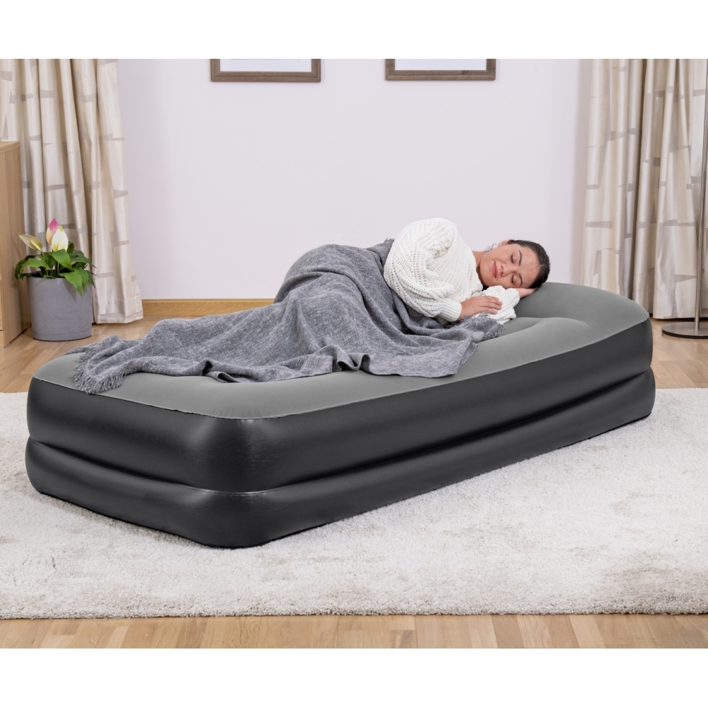 Veliūrinis čiužinys su elektriniu siurbliu 191 x 97 x 46 cm Bestway 67401-Namai, laisvalaikis, turizmas, Pripučiami čiužiniai ir