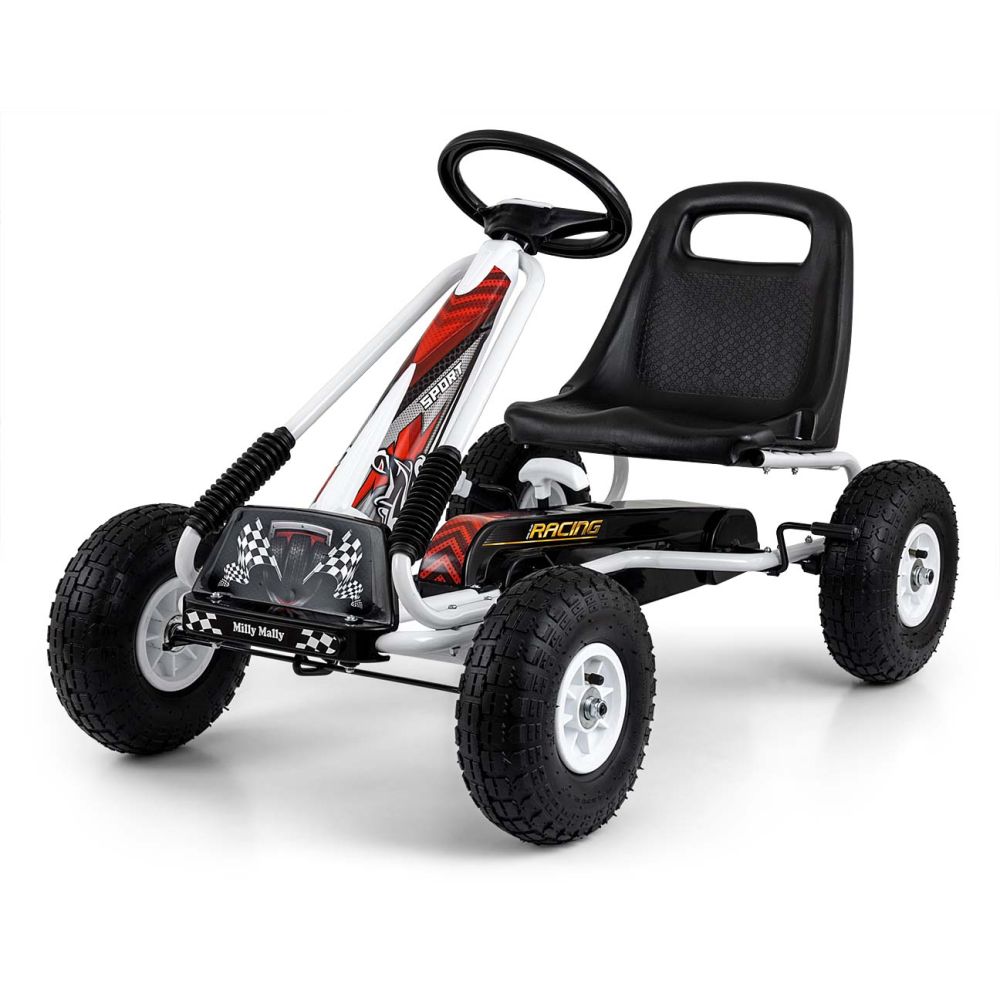 Gokart na pedały Thor White