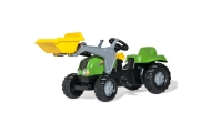 Rolly Toys rollyKid-X Traktor na pedały z Łyżką i Przyczepą