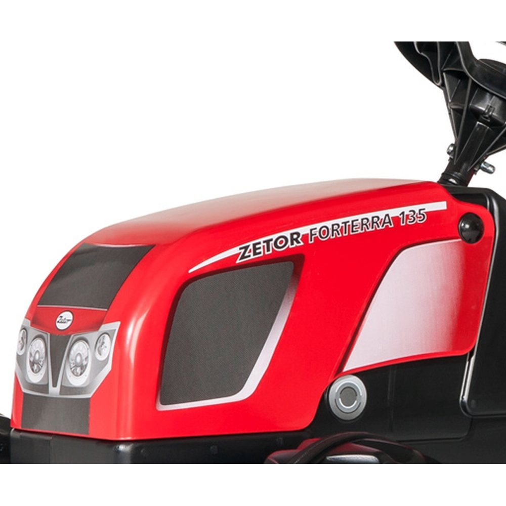 Pedalinis traktorius RollyKid Zetor Rolly Toys 2-5 metų iki 30 kg-Judėjimui, Minami traktoriai ir jų priedai-e-vaikas