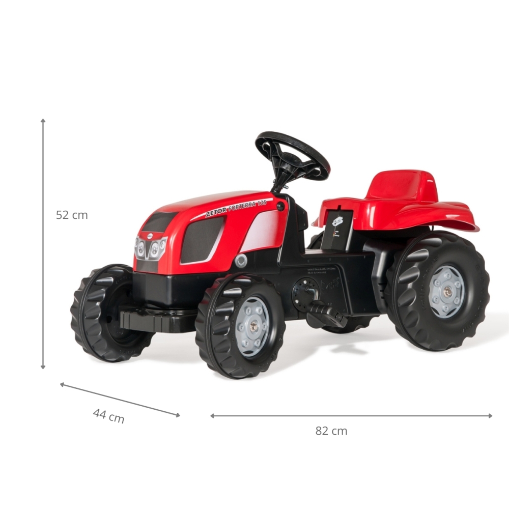 Traktor rollyKid Zetor na pedały  Rolly Toys  2-5 Lat do 30kg