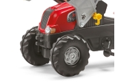 Rolly Toys 811397 Traktor Rolly Junior RT z przyczepą i łyżka Czerwony