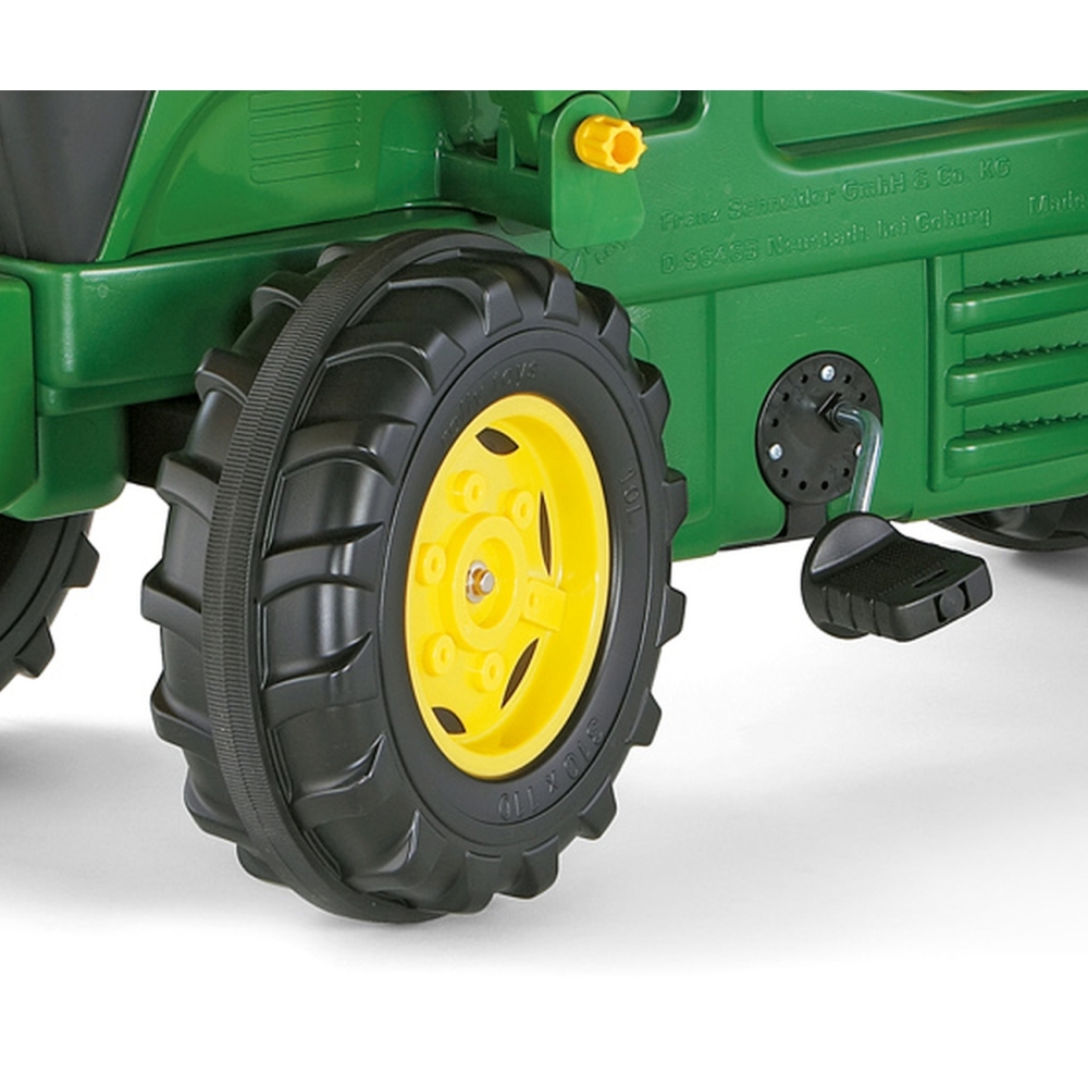 Rolly Toys 710027 Rolly Farmtrac John Deere 7930 traktorius su kaušu-Judėjimui, Minami traktoriai ir jų priedai-e-vaikas