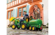 Rolly Toys 710027 Rolly Farmtrac John Deere 7930 traktorius su kaušu-Judėjimui, Minami traktoriai ir jų priedai-e-vaikas