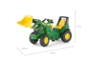 Rolly Toys 710027 Rolly Farmtrac John Deere 7930 traktorius su kaušu-Judėjimui, Minami traktoriai ir jų priedai-e-vaikas