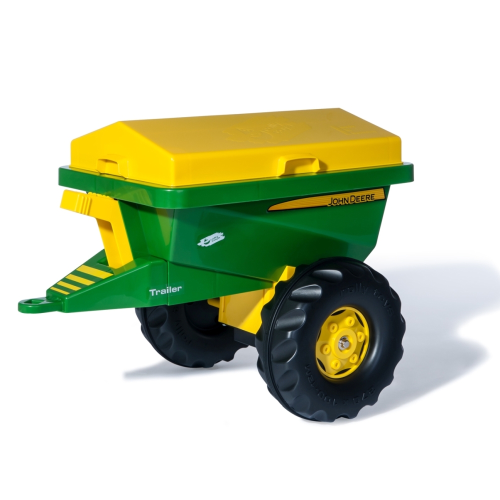 Rolly Toys Przyczepa / Siewnik Piaskarka 2 w 1 John Deere