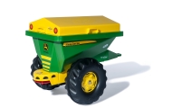 Priekaba ir smėlio barstytuvas Rolly Toys 2-in-1 John Deere-Judėjimui, Minami traktoriai ir jų priedai-e-vaikas