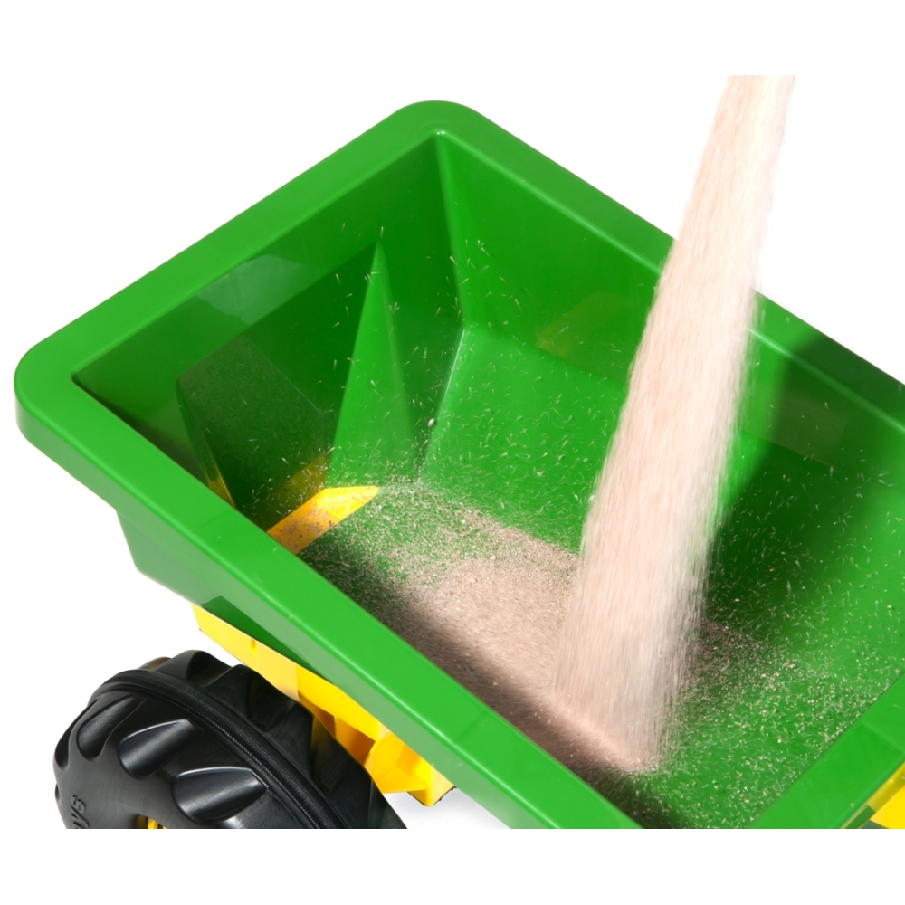 Rolly Toys Przyczepa / Siewnik Piaskarka 2 w 1 John Deere