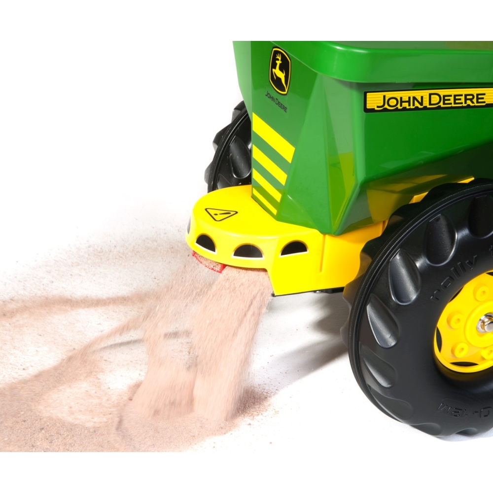 Rolly Toys Przyczepa / Siewnik Piaskarka 2 w 1 John Deere