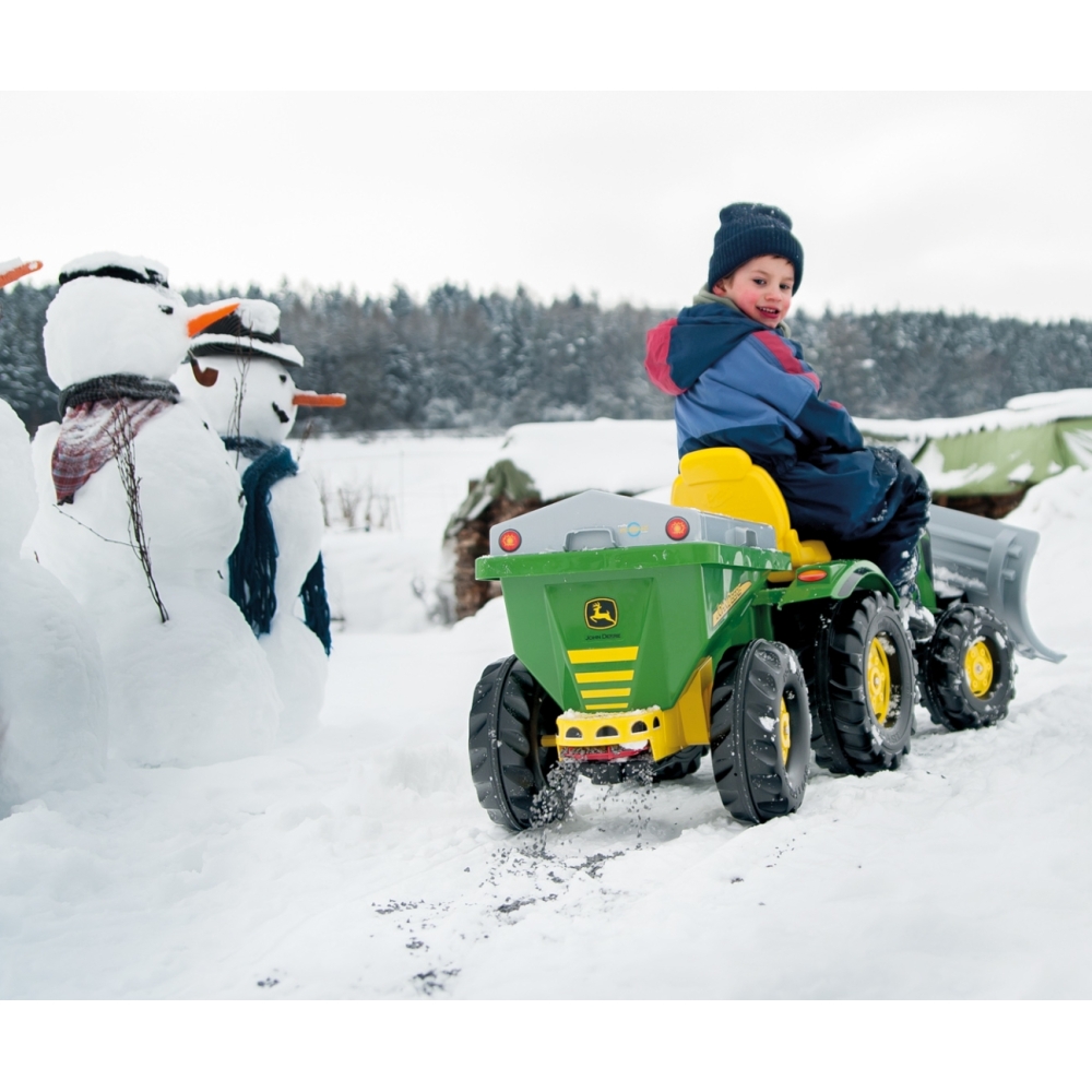 Rolly Toys Przyczepa / Siewnik Piaskarka 2 w 1 John Deere