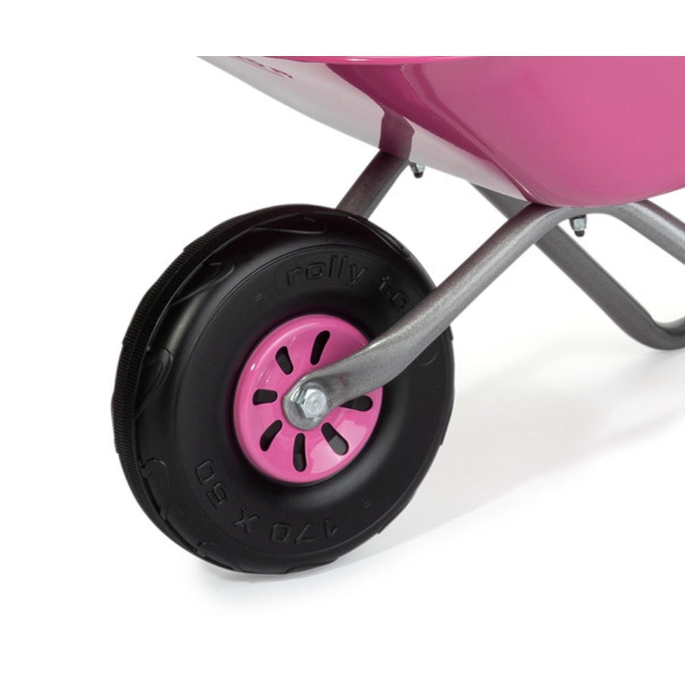 Rolly Toys 274802 Rožinis metalinis karutis