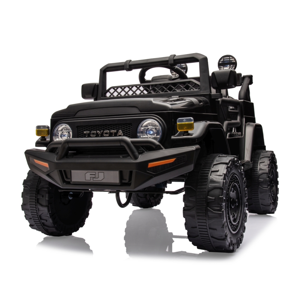 Elektromobilis Toyota FJ Cruiser, Black-Elektromobiliai vaikams, Visureigiai-e-vaikas
