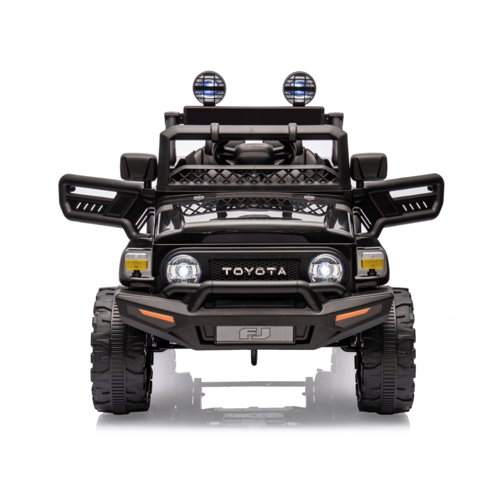 Elektromobilis Toyota FJ Cruiser, Black-Elektromobiliai vaikams, Visureigiai-e-vaikas