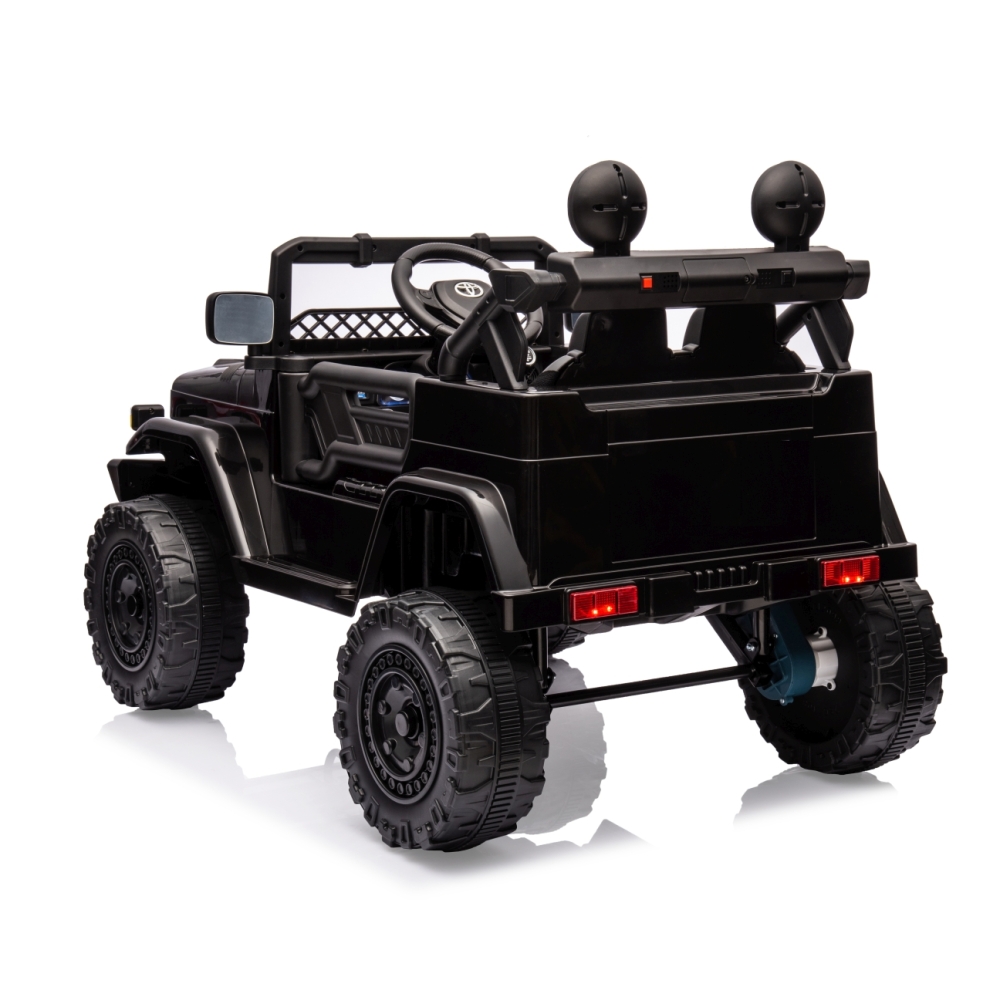 Elektromobilis Toyota FJ Cruiser, Black-Elektromobiliai vaikams, Visureigiai-e-vaikas