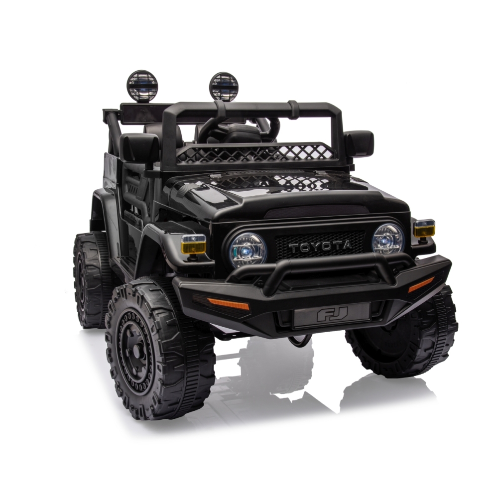 Elektromobilis Toyota FJ Cruiser, Black-Elektromobiliai vaikams, Visureigiai-e-vaikas
